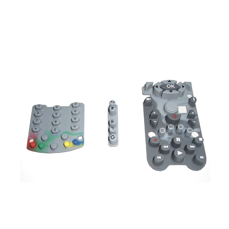 Customized metal dome push button membrane keypad with LEDs