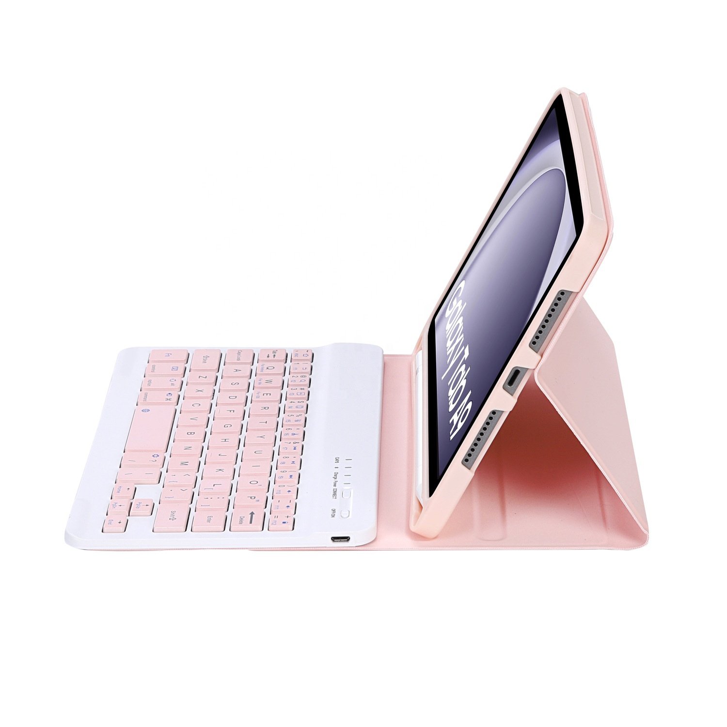 Magnetic Attached Detachable wireless Keyboard case with Built-in Pen slot For Samsung Galaxy Tab A9 PLUS 11''