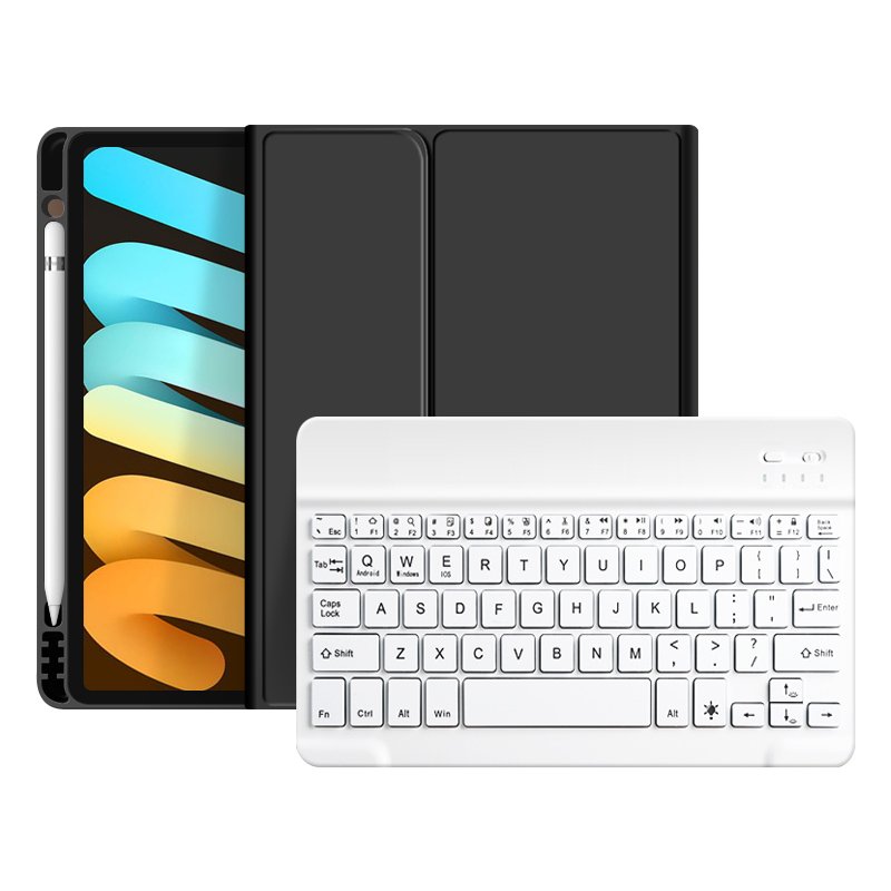 B-tooth Keyboard Case for iPad 9 Generation Keyboard Case for iPad 10.2 Case with Keyboard 7/8/9th 2019 2020 2021