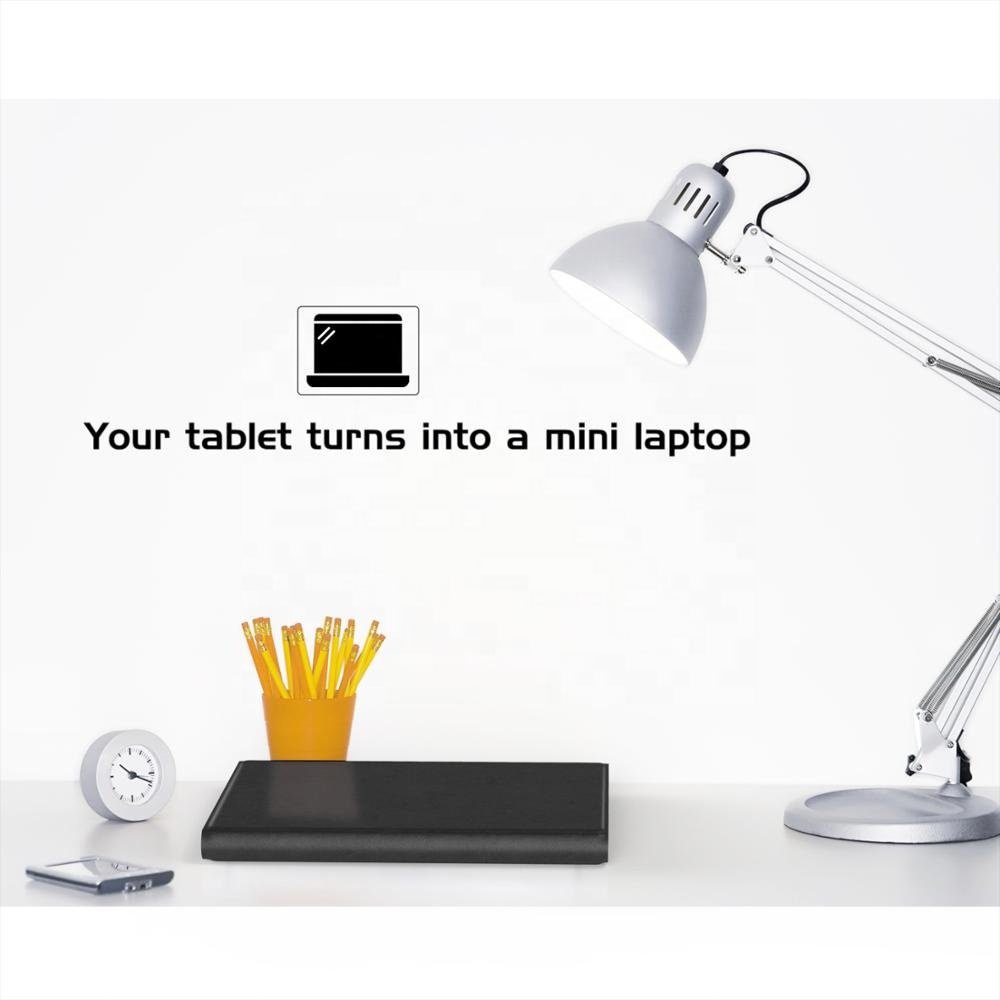New Keyboard Case PU Leather Tablet Case Pencil Holder Pen Slot Wireless Magnetic Tablet Keyboard Case for iPad 9.7 2018
