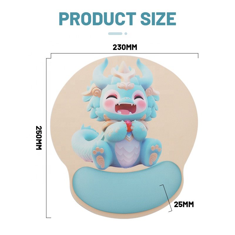 Gaming Mouse Pad Gamer Wrist Rest Play Mat Computer Accessories Memory Foam Mouse Mat Ergonomic Rubber Base Pad for Office Home