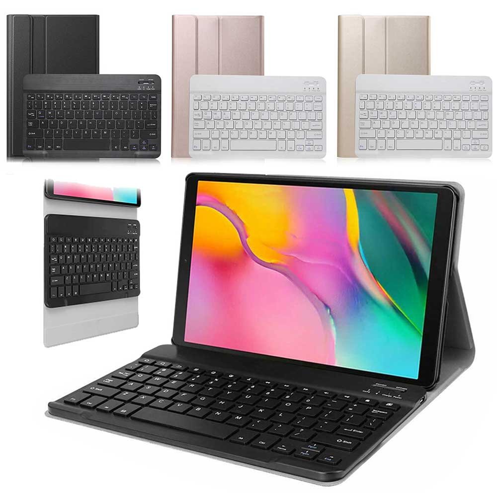 Stand Holder Cover Russian Spanish Korean AR English Wireless Keyboard Case for Lenovo Tab M10 Plus 3rd Gen 10.6" 2022 TB-125