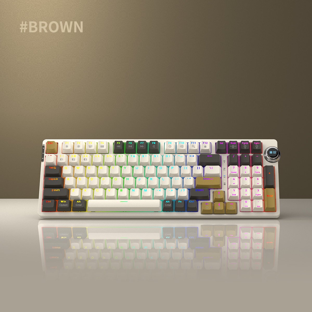 Factory Direct Sale Mechanical Keyboard 97 Keys Laptop Gaming Ergonomic Design Portable Keyboard hot swappable switch