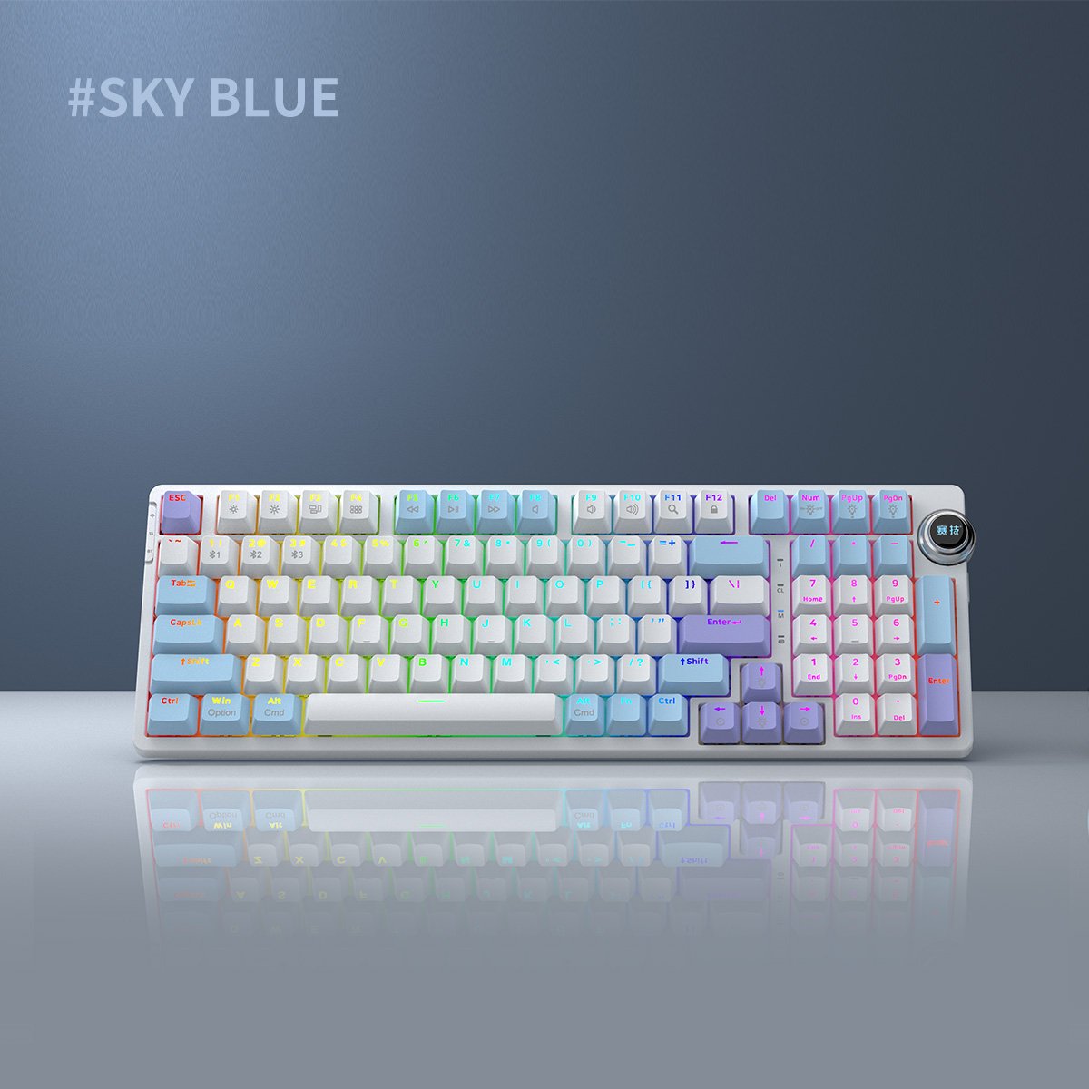 Factory Direct Sale Mechanical Keyboard 97 Keys Laptop Gaming Ergonomic Design Portable Keyboard hot swappable switch