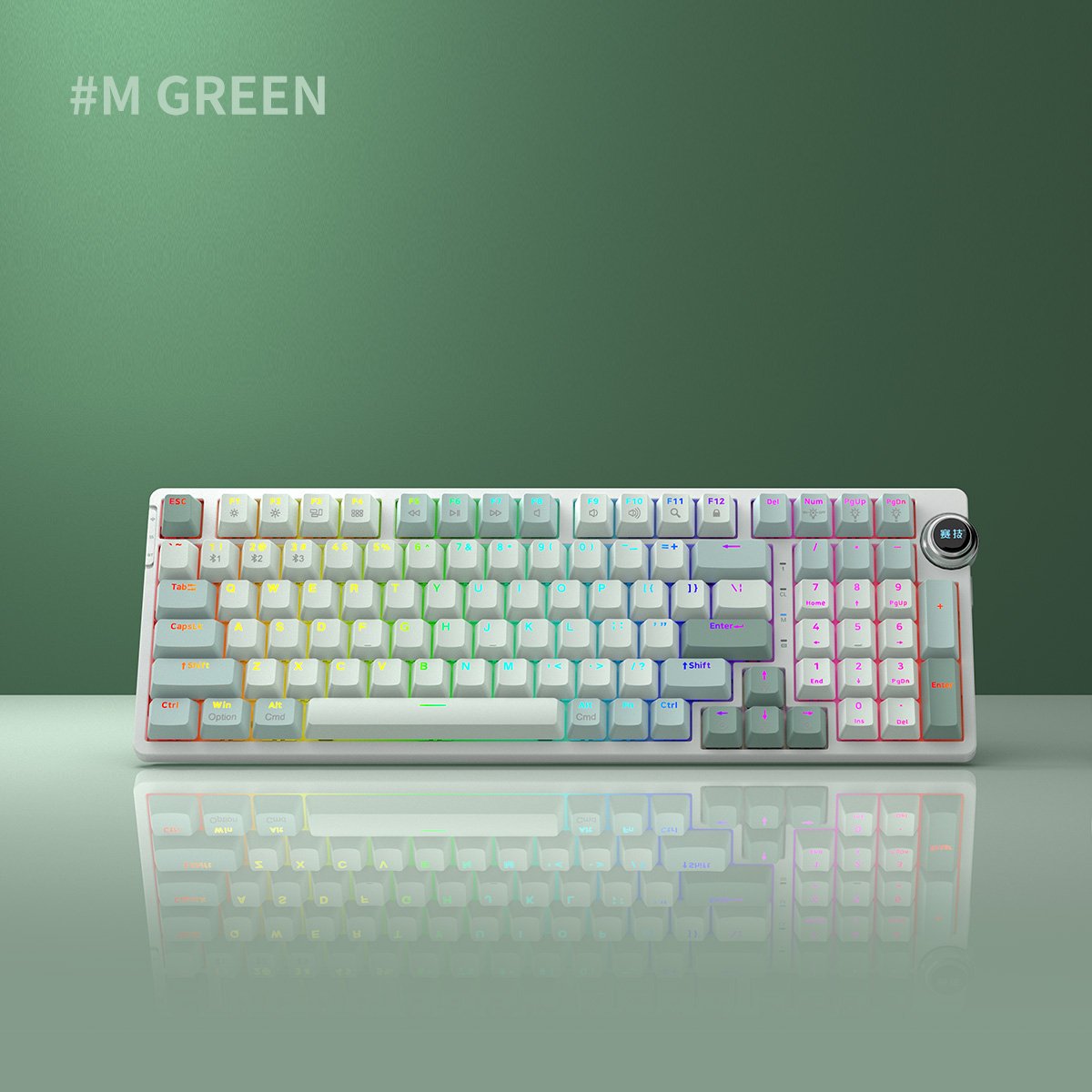 Factory Direct Sale Mechanical Keyboard 97 Keys Laptop Gaming Ergonomic Design Portable Keyboard hot swappable switch
