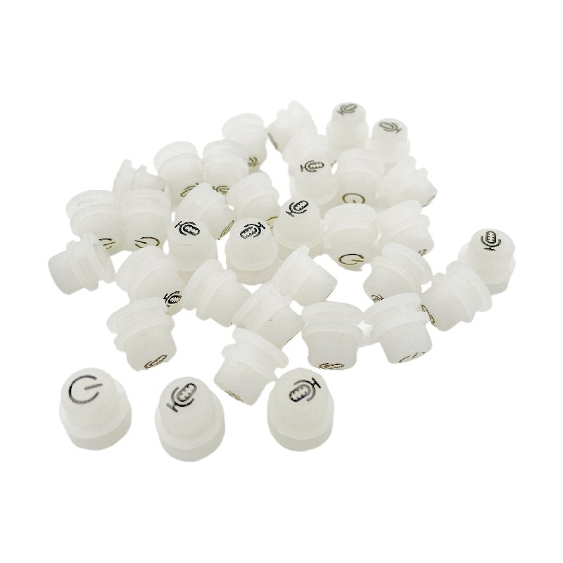Custom Silicone Rubber Push Button Covers Silicone Mechanical Button Switch Rubber Dust-proof Keypad Buttons