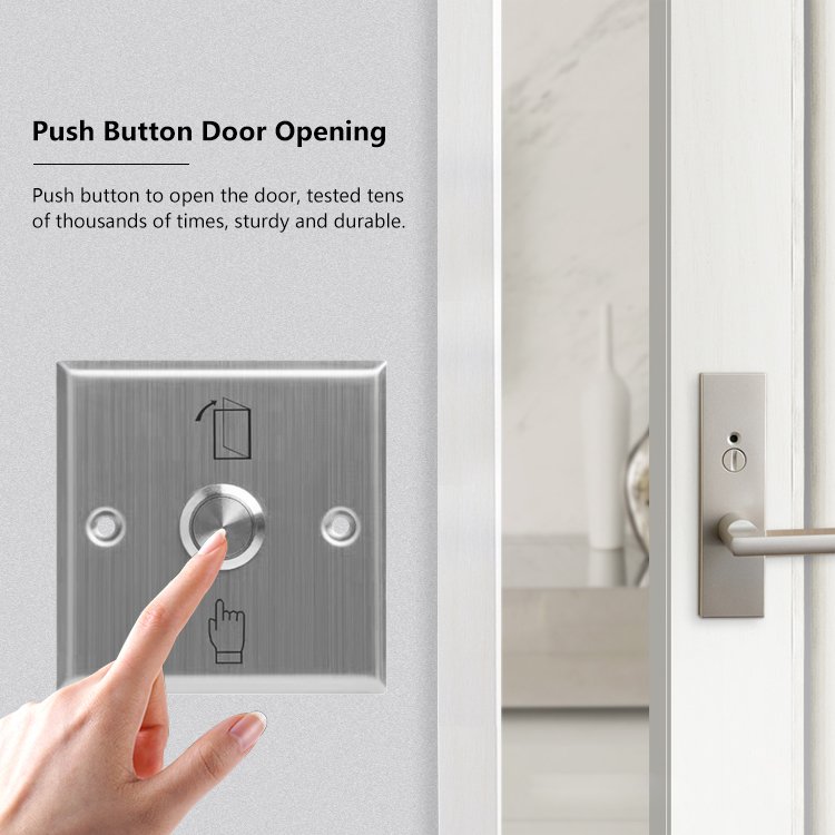 New And High Quality Touch Wireless Exit Switch Touch Door Release Button