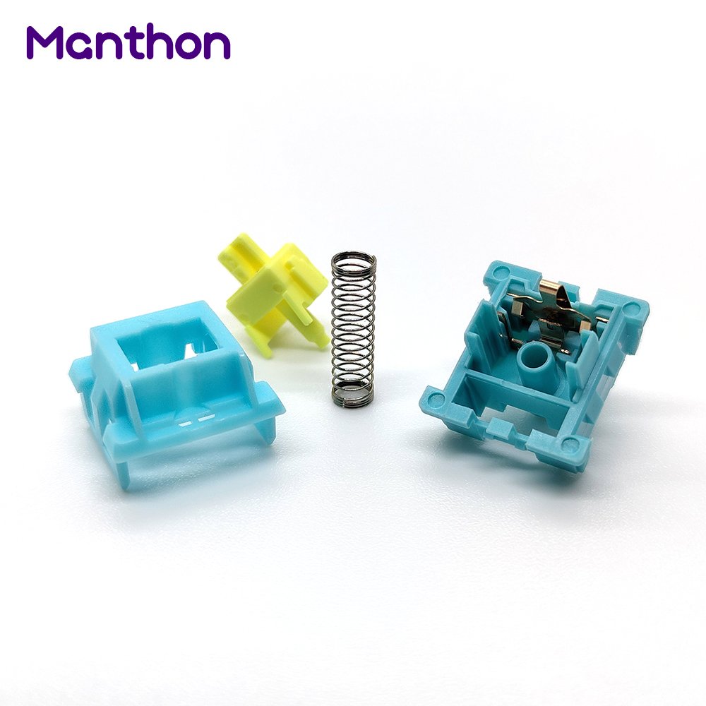 KTT Sea Salt Lemon SMD LED 3 pin Linear Mechanical Keyboard Switch