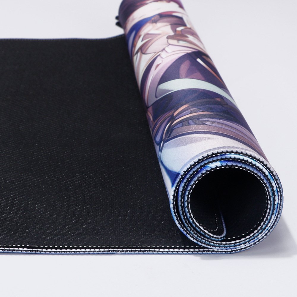 Custom Large Office Keyboard Desk Mat and XXL Printed Rubber Mousepad Fabric Waterproof Foldable Durable Gaming Mousepad
