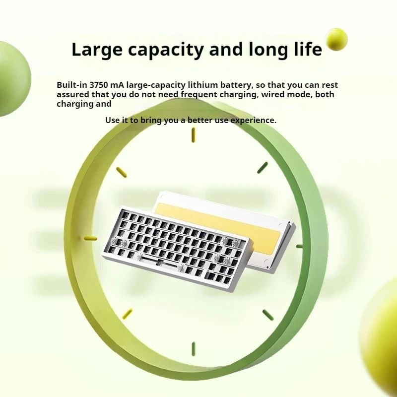 HZGAMER VK65 Wooting Keyboard Magnetic Switch Keyboard Multifunctional Knob Quick Trigger RGB Gaming Mechanical Keyboard