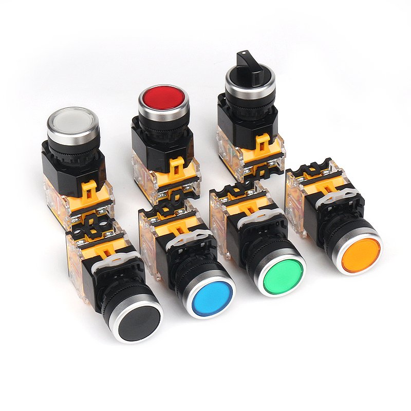Plastic Selection Power Start Second Gear Button Position Rotary switch Knob
