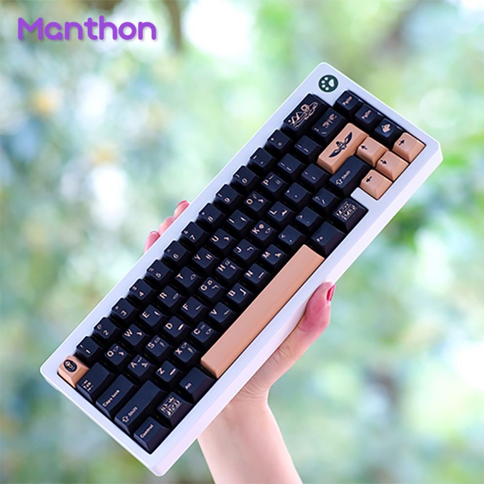 129 Keys Set Egyptian Pharaohs Pbt Dye Sub Keycaps For For Gmk Cherry Mx Switch Mechanical Keyboard