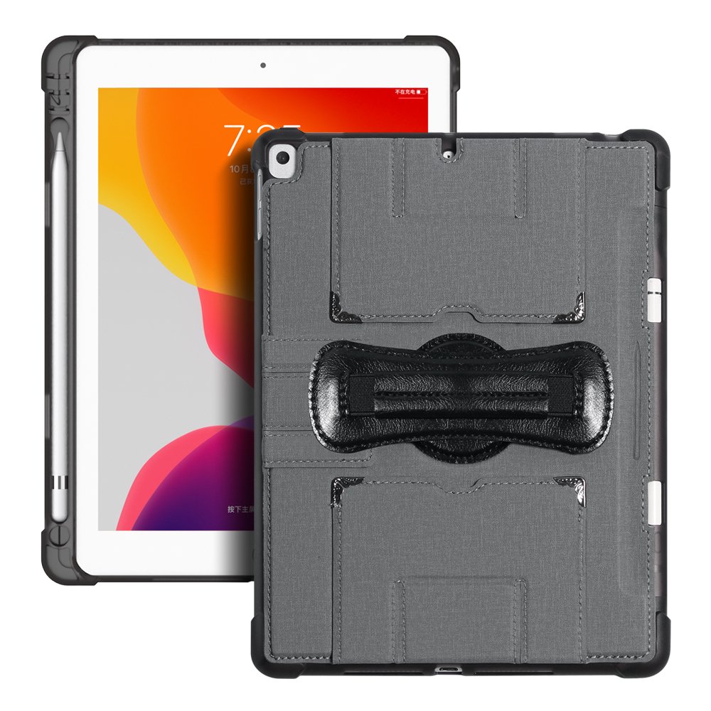 Yeedan Hand Hold Rotation Waterproof Anti-fouling Fabric Texture Case Cover For iPad Mini 1 2 3 4 5 With Pencil Slot Logo Custom