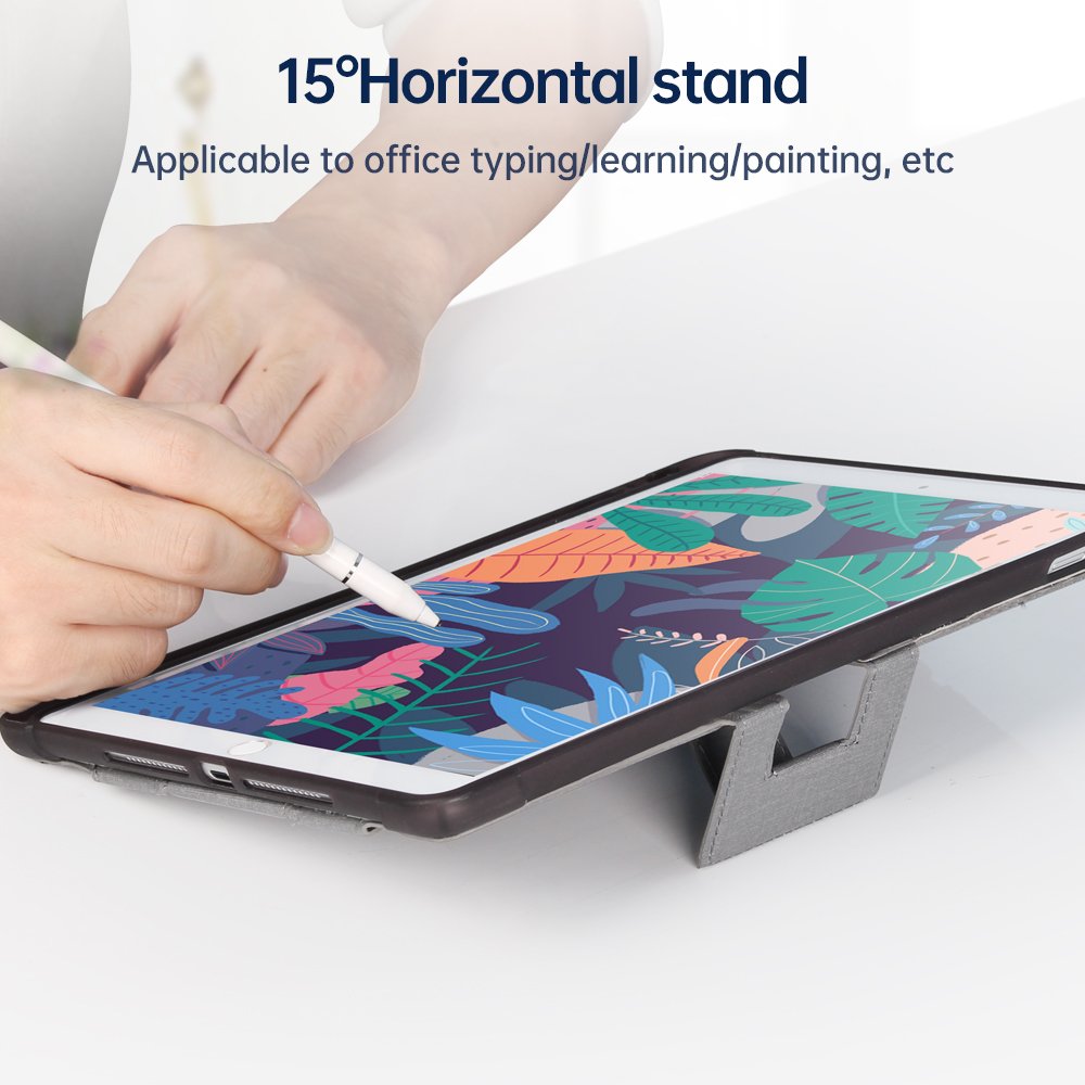 Yeedan Hand Hold Rotation Waterproof Anti-fouling Fabric Texture Case Cover For iPad Mini 1 2 3 4 5 With Pencil Slot Logo Custom