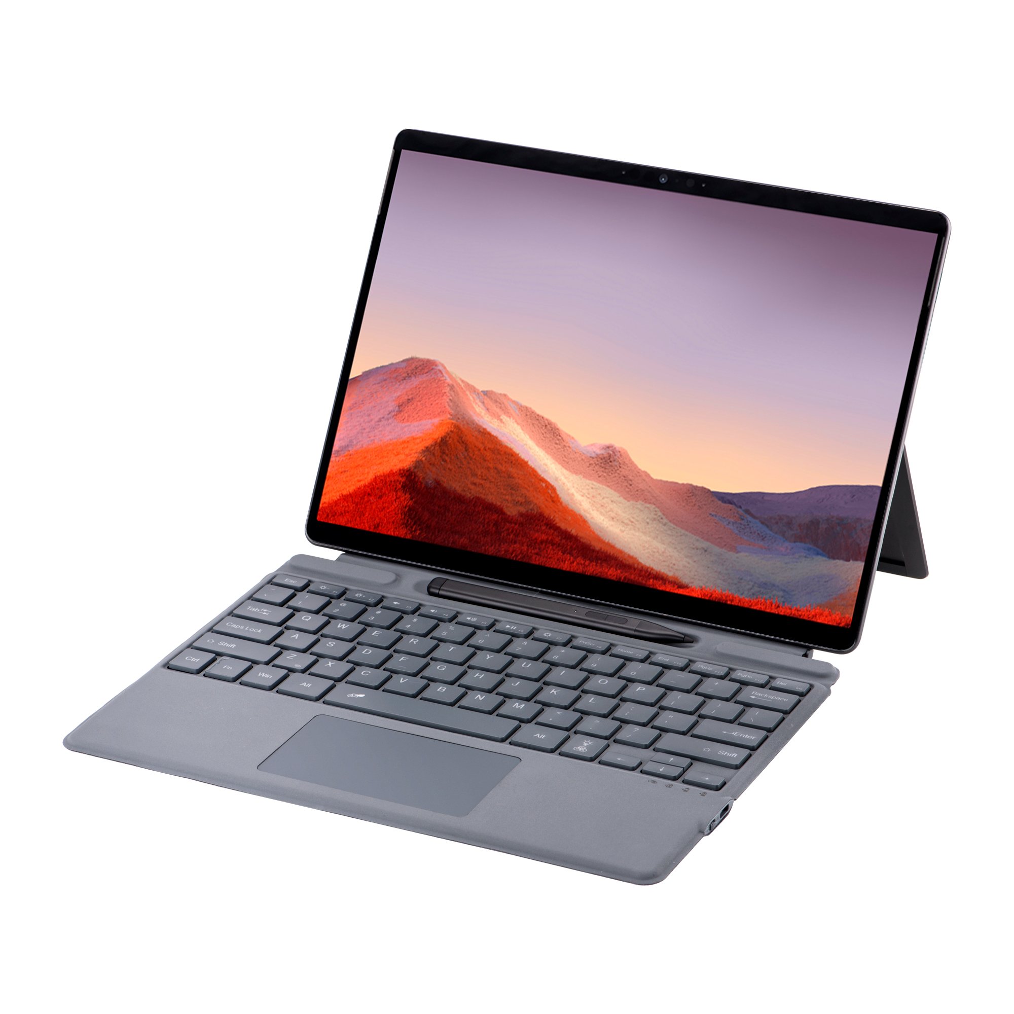 Keyboard for surface pro 8 13" Multi-functional touch pad Smart keyboard cover case for Microsoft Laptop keyboard