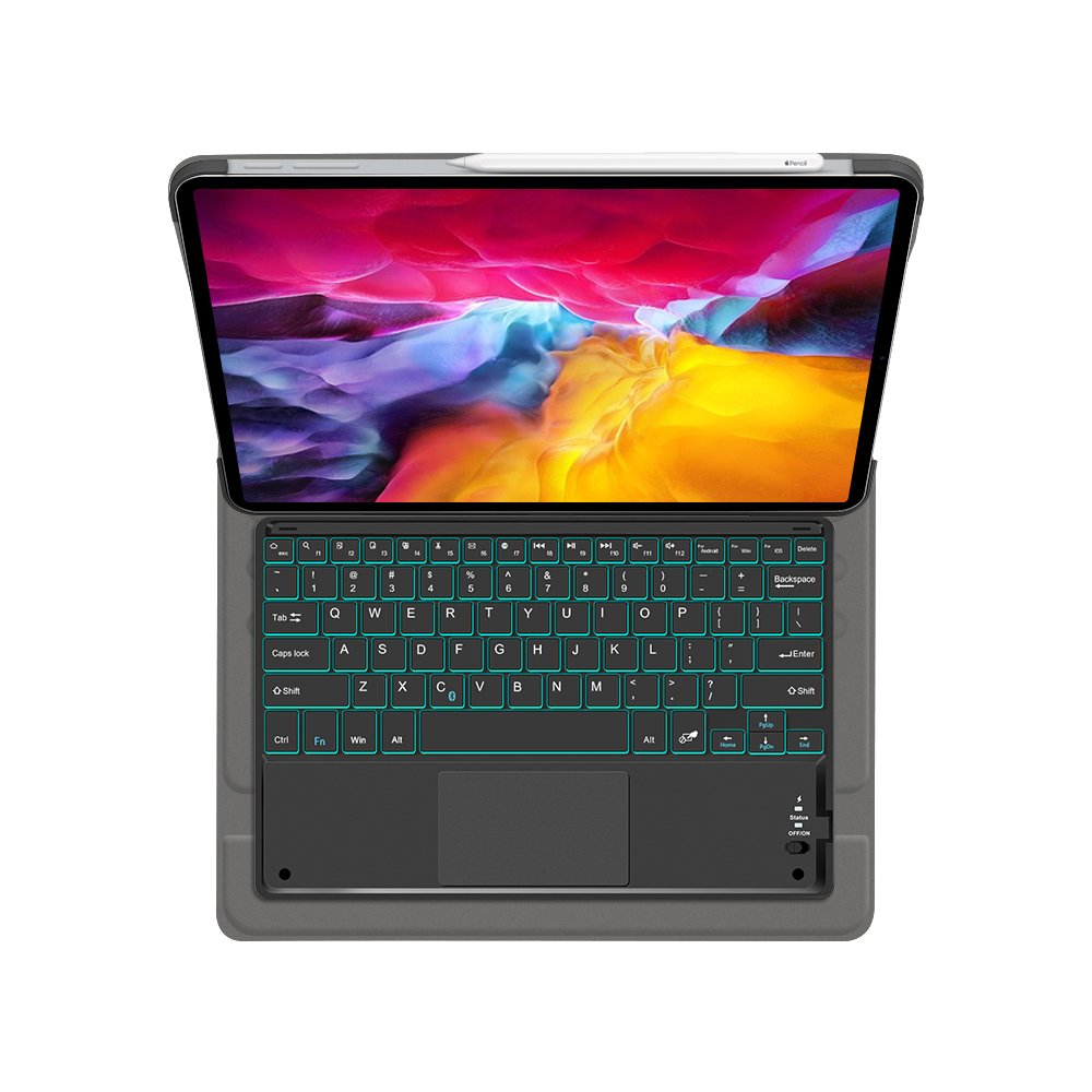 Magic Touch Pad Keyboard case for ipad pro 12.9 2021 5th Generation for ipad Pro 12.9 2020 2018
