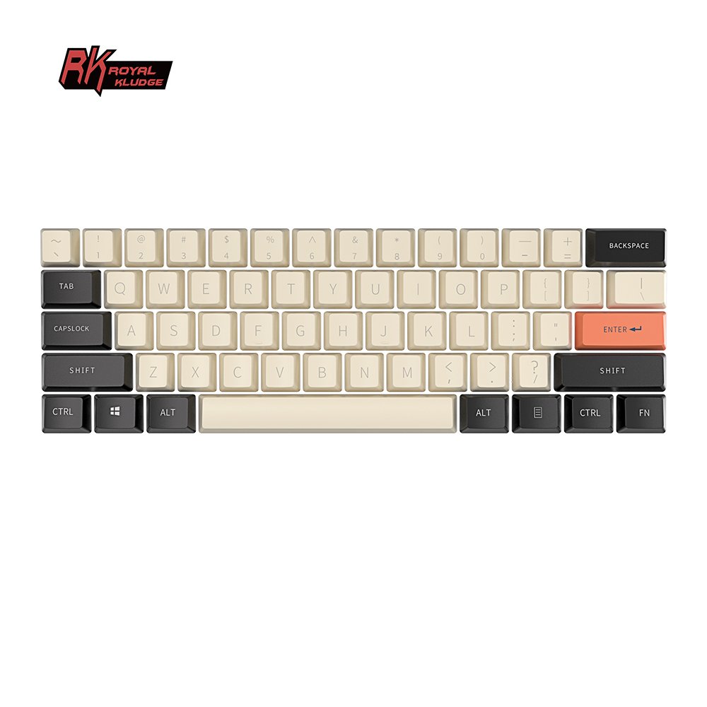 Royal Kludge RK61 small rgb gaming keyboard mini kableloss tastatur oem switch wireless rgb mechanical keyboard spanish