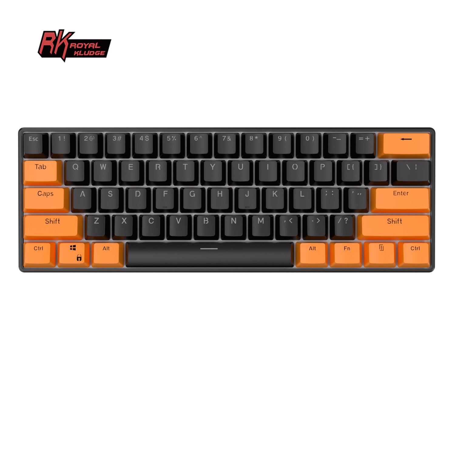Royal Kludge RK61 small rgb gaming keyboard mini kableloss tastatur oem switch wireless rgb mechanical keyboard spanish