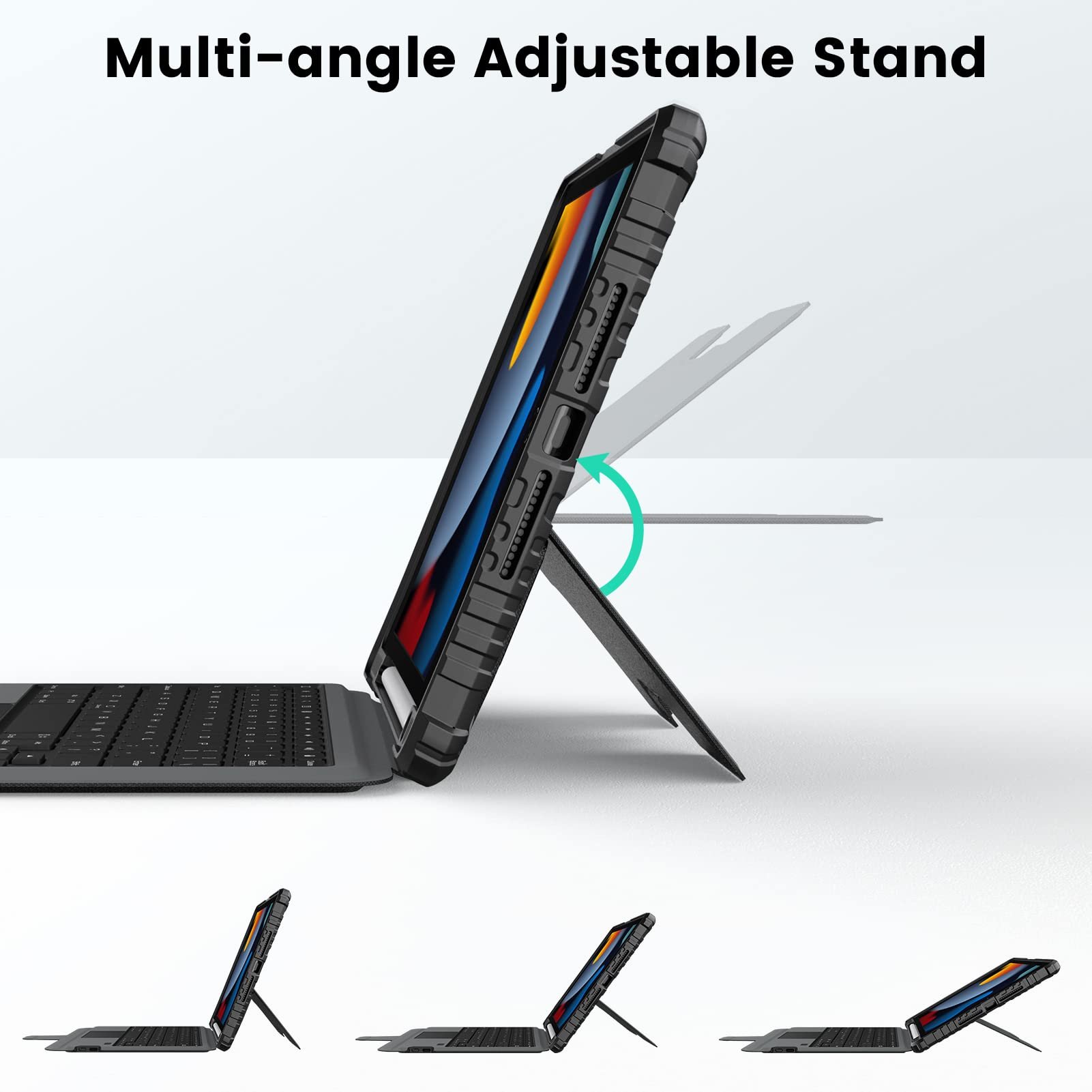 Nillkin Detachable Keyboard Case for iPad 10.9 Air 5 Air 4 with Touchpad Tablet Case for iPad Pro 11 2020/2021/2022/Air 11 2024