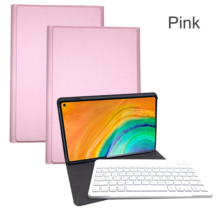 Magnetic Keyboard Leather Stand Flip Cover Case Protective for Huawei MatePad Pro 10.4 Inch