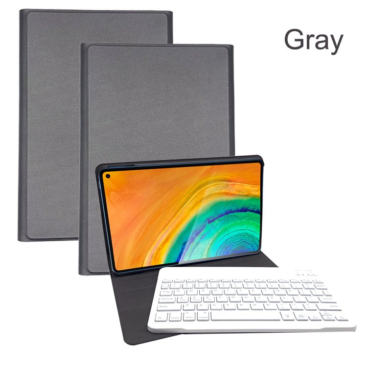 Magnetic Keyboard Leather Stand Flip Cover Case Protective for Huawei MatePad Pro 10.4 Inch