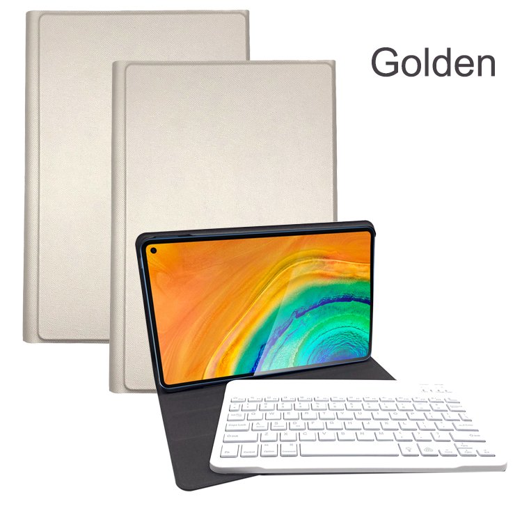 Magnetic Keyboard Leather Stand Flip Cover Case Protective for Huawei MatePad Pro 10.4 Inch