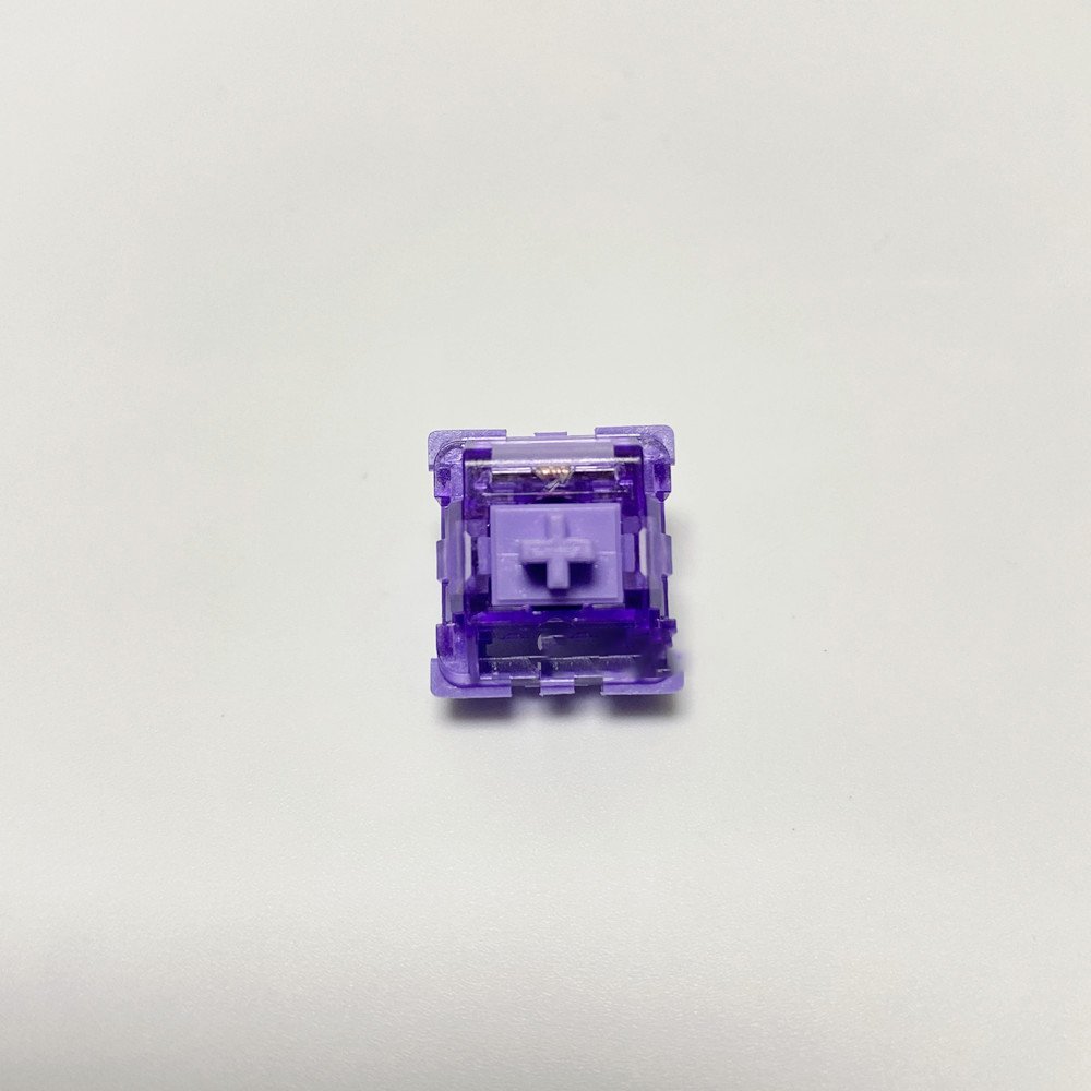 KTT Purple Keyboard Switches Tactile Switch for DIY Mechanical Keyboard 3 Pin Switch