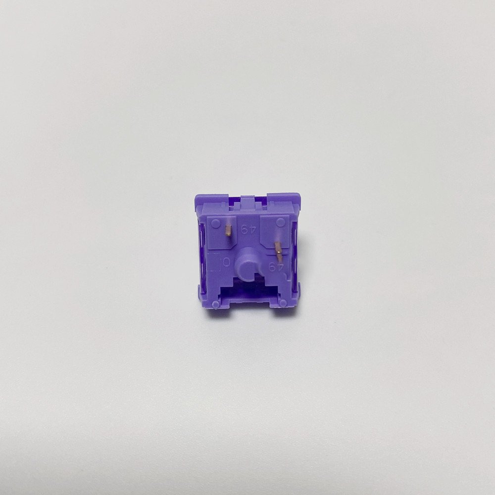 KTT Purple Keyboard Switches Tactile Switch for DIY Mechanical Keyboard 3 Pin Switch
