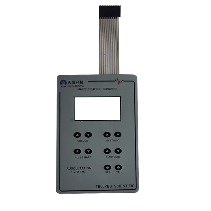 OEM Manufacturer's Metal Dome LED Light Waterproof and Durable Flexible Membrane Switch Panel Keypads & Keyboards