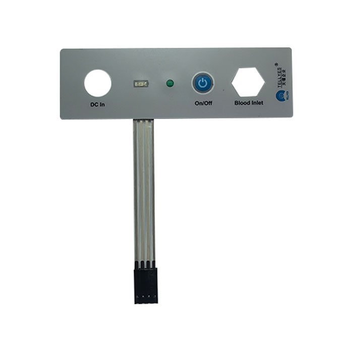 OEM Manufacturer's Metal Dome LED Light Waterproof and Durable Flexible Membrane Switch Panel Keypads & Keyboards