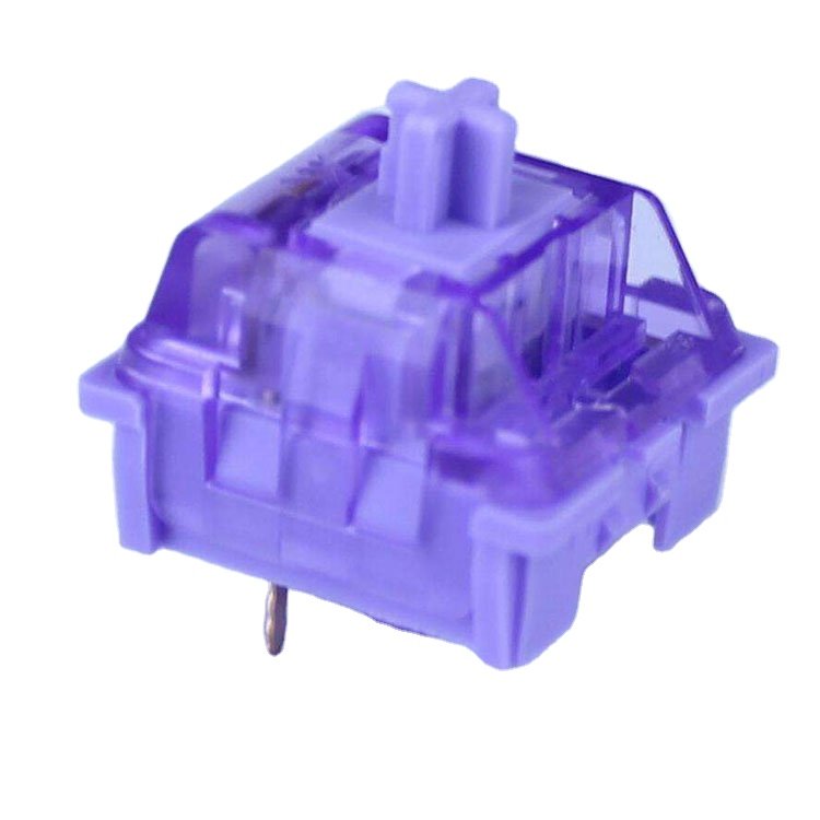 KTT Content Purple Click Tactile MechanicalKeyboardSwitches HighPerformance Customizable Durable Gaming Typing CodingUpgrade2024