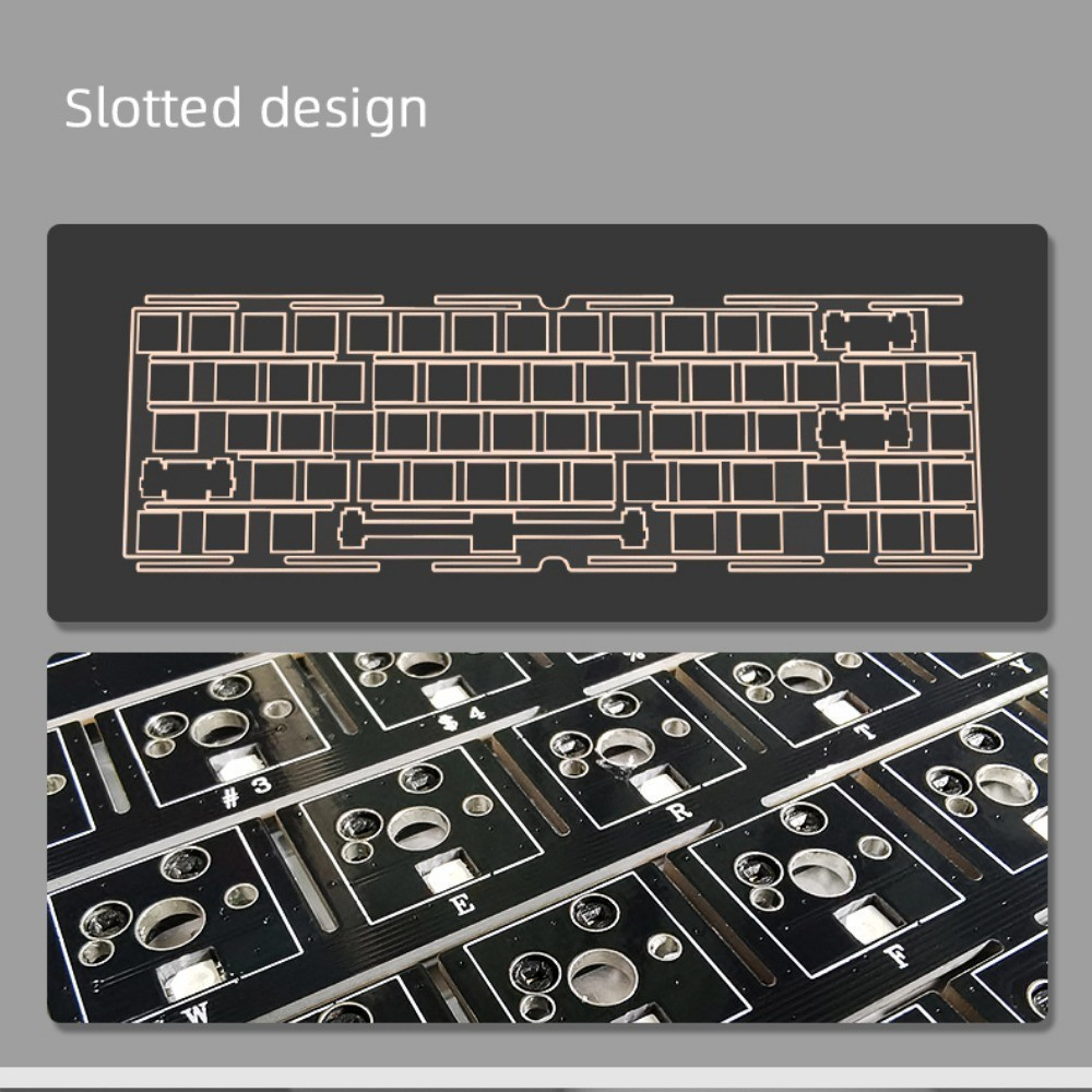 3-mode Aluminum Mechanical Keyboard AL65 Full CNC Mechanical Keyboard Gasket RGB 65 Key High-quality Keycap Gaming Keyboard