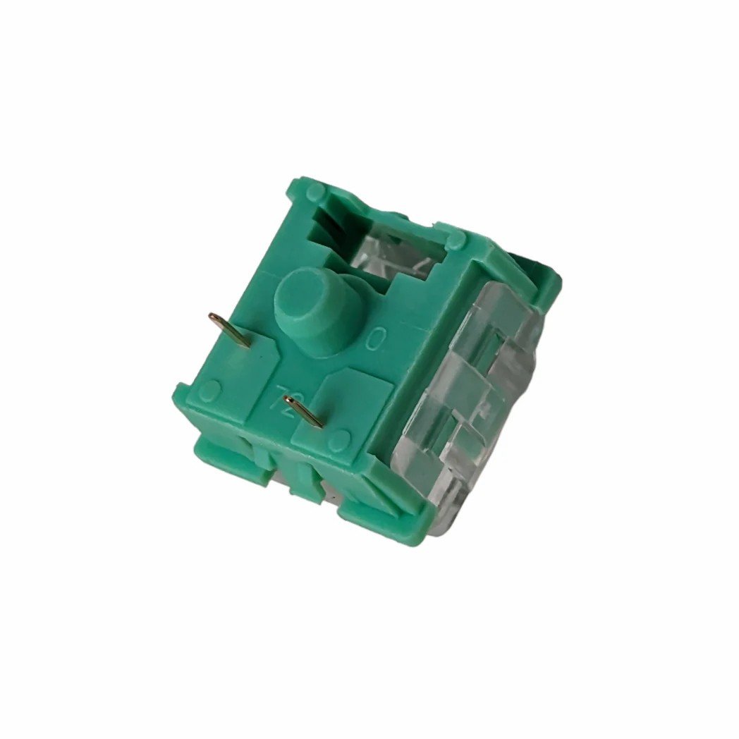 KTT Cabbage Tofu Switch Linear 45g MX switch for mechanical keyboard 80m Factory Lubed Kanbai Switch POM RGB 3pin Long Spring