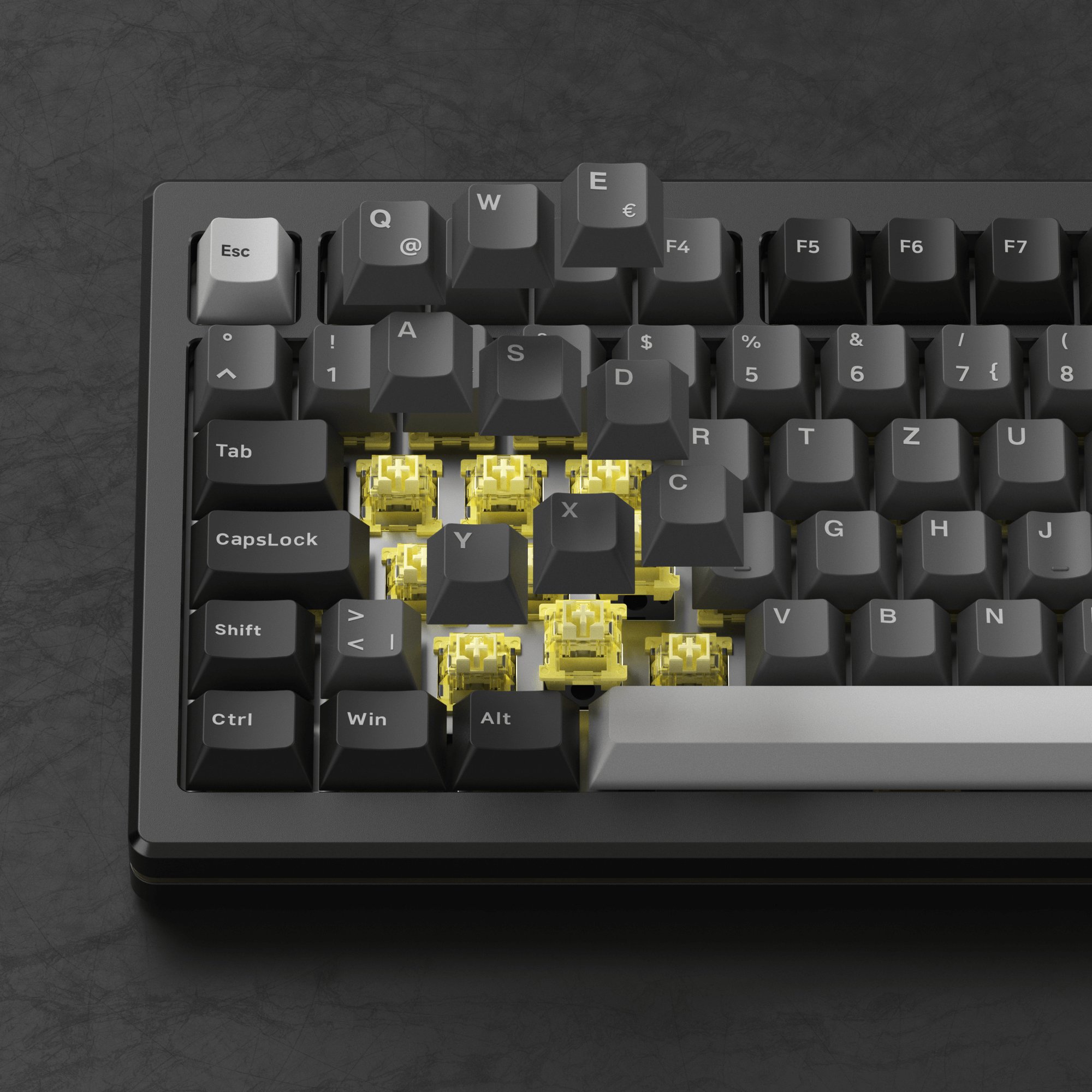 AKKO MOD 007B HE FR Gamer Mechanical Keyboard French Layout Wireless Hall Effect Switches Keyboard ISO