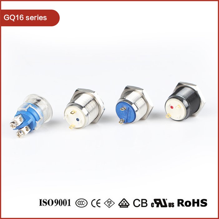 ONPOW panel mount push button switch