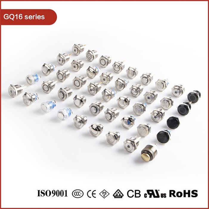 ONPOW panel mount push button switch