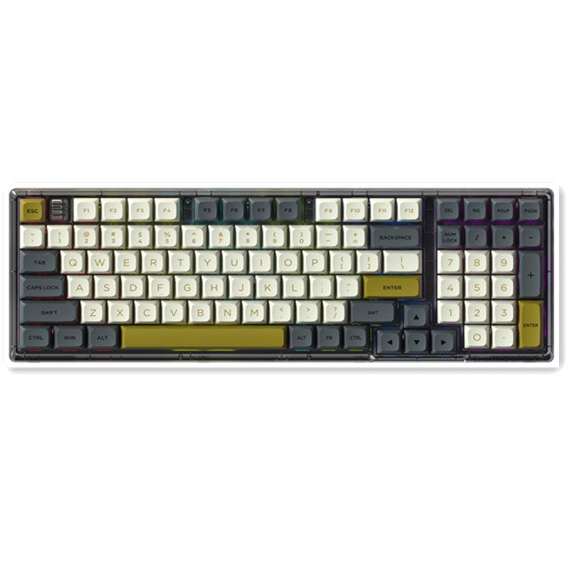 Best selling K7pro Wireless Mechanical keyboard Hot swap switch with colorful keycaps