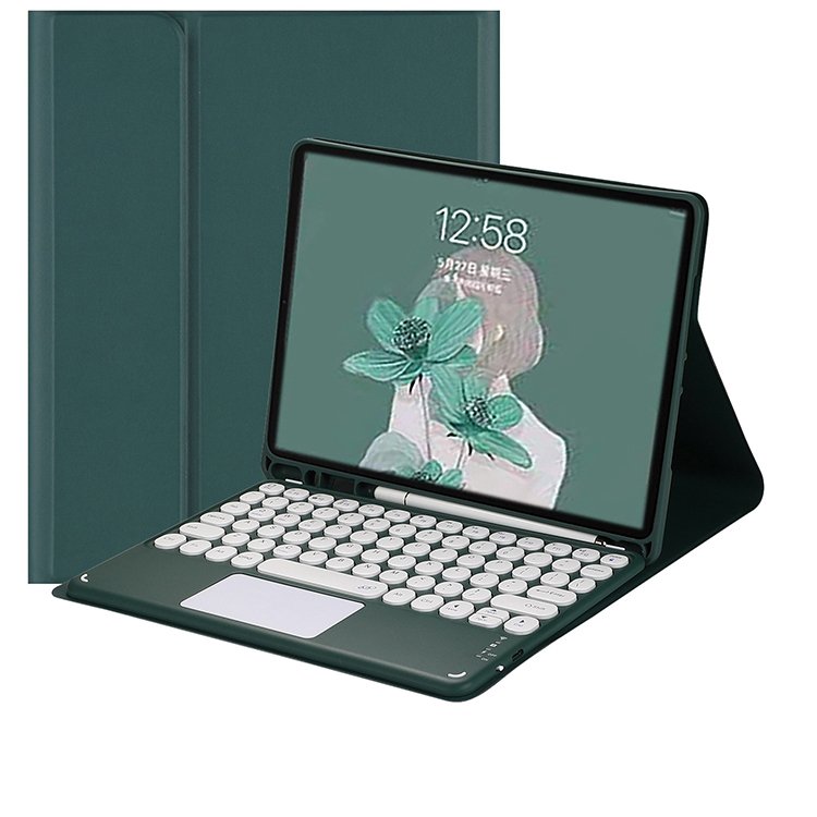 Keyboard case For iPad 11 inch Shockproof PU Tablet Case Pencil Holder Tablet Cover case with keyboard For iPad air 4 10.9