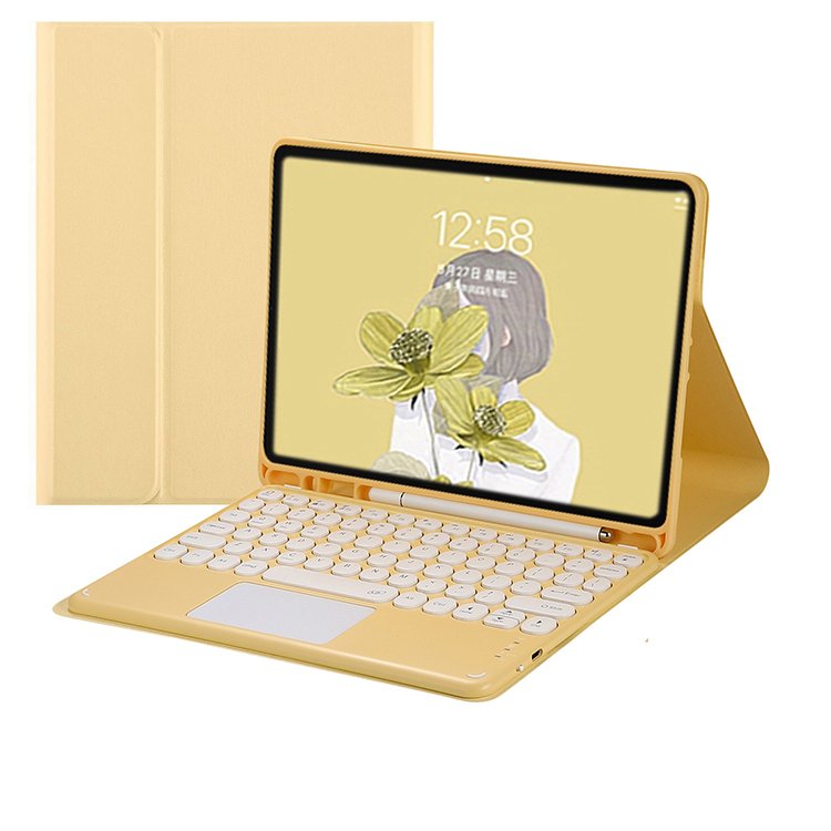 Keyboard case For iPad 11 inch Shockproof PU Tablet Case Pencil Holder Tablet Cover case with keyboard For iPad air 4 10.9