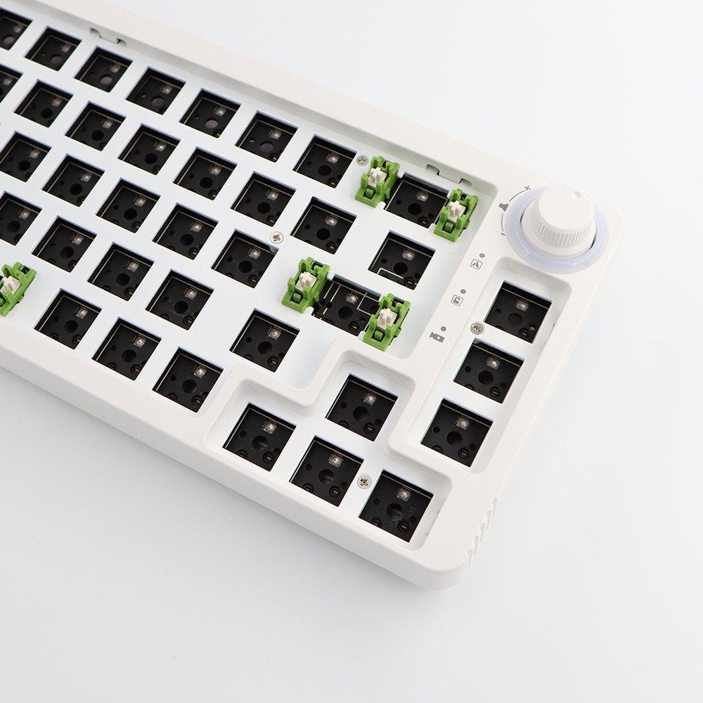 TM680 Hot Swap Programmable Wired Custom DIY Kit for 60% Keyboard PCB Mounting Plate Case Switch GK61X RGB Mechanical Keyboard