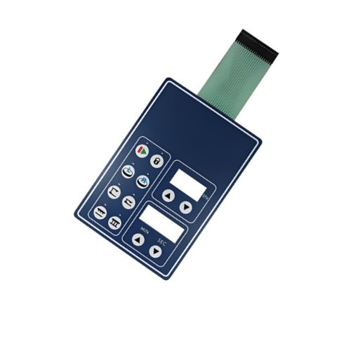 Custom Membrane Switches Inverter Film Switch Control Panels Embossed Button Keyboard Keypad Silicone Metal Material Flexible
