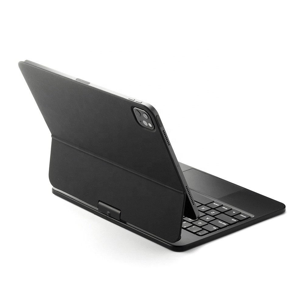 Wireless BT Trackpad Keyboard Cover Magic Rotate Design for iPad Pro 11inch Travel Backlight Covers Cases