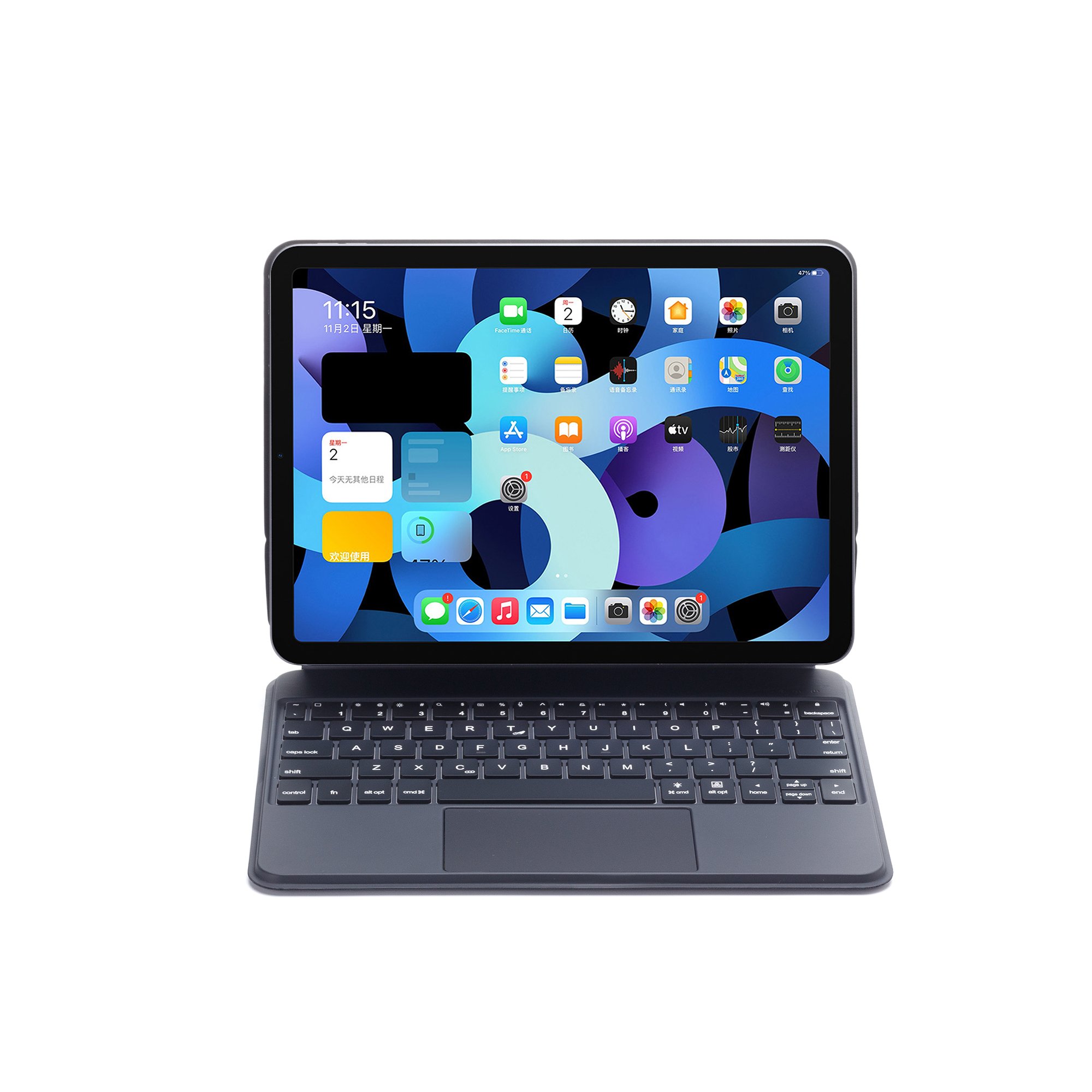 Magnetic Floating Magic Keyboard Case for iPad Pro 12.9 inch(6th, 5th, 4th and 3rd Gen) Multi-Touch Trackpad, Wireless Backlit