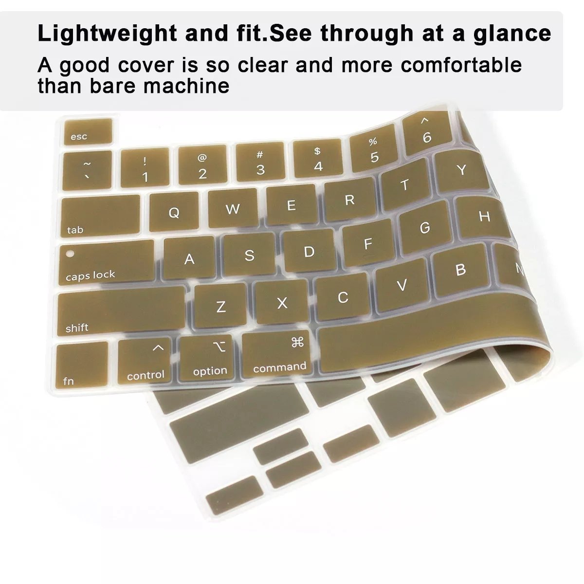 Thin Sofe English Silicone Keyboard Cover laptop Skin for MacBook Pro 16 with Touch Bar A2141 M1 A2338 laptop keyboard cover