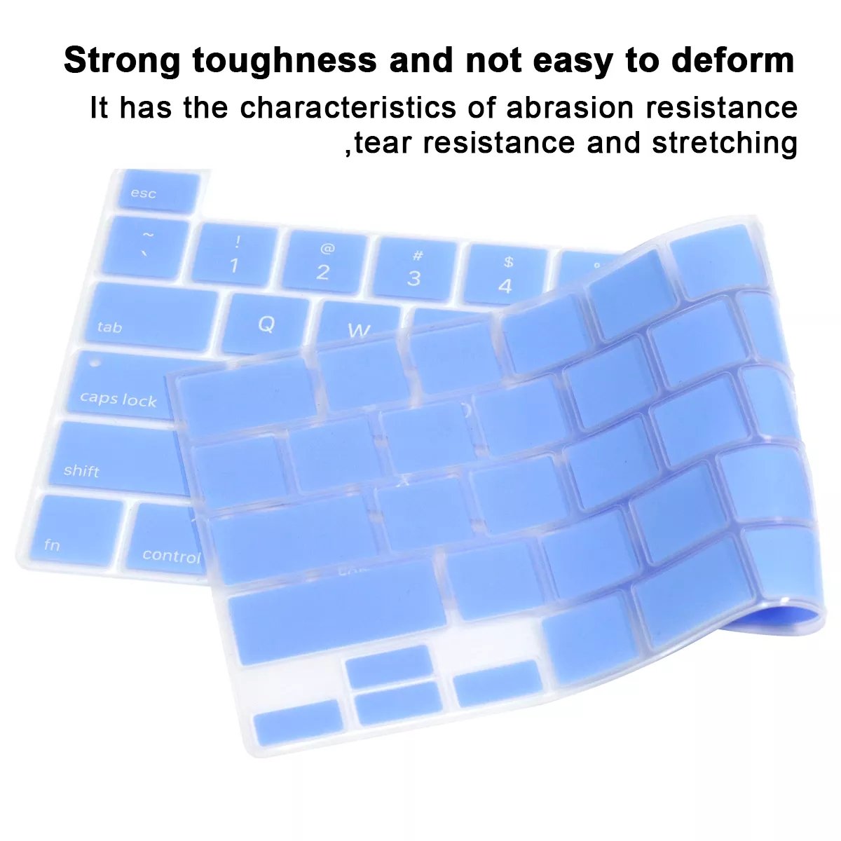 Thin Sofe English Silicone Keyboard Cover laptop Skin for MacBook Pro 16 with Touch Bar A2141 M1 A2338 laptop keyboard cover
