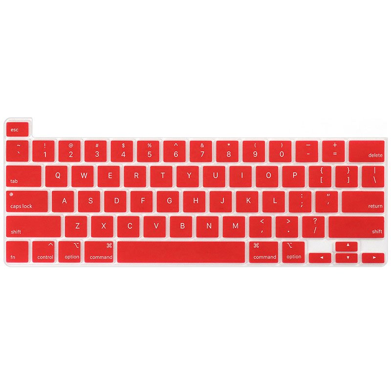 Thin Sofe English Silicone Keyboard Cover laptop Skin for MacBook Pro 16 with Touch Bar A2141 M1 A2338 laptop keyboard cover