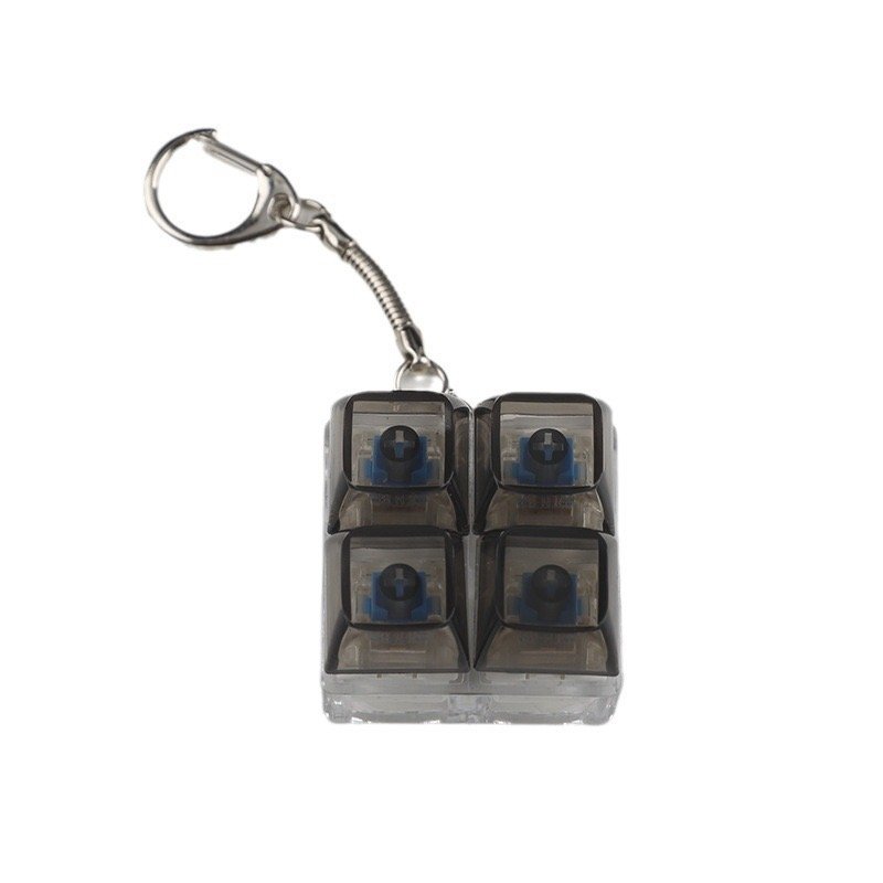 Custom DIY Switches Mechanical Keyboard Tactile Key Keycap Switch Tester Keychain
