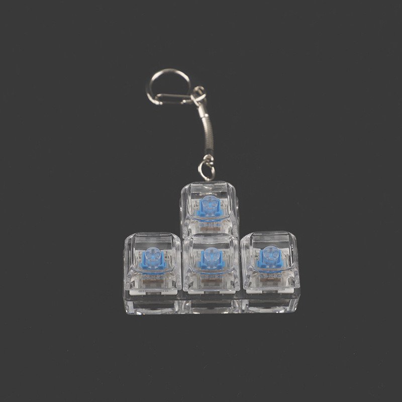 Custom DIY Switches Mechanical Keyboard Tactile Key Keycap Switch Tester Keychain
