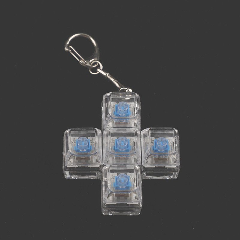 Custom DIY Switches Mechanical Keyboard Tactile Key Keycap Switch Tester Keychain