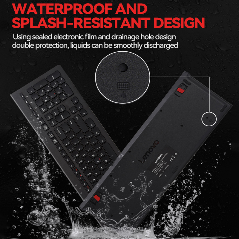 2.4g Wireless Office Computer Pc Thin Key Board Set Teclados Sans Fil Clavier Et De Souris Combo Kit Keyboard And Mouse Combo
